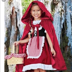 Kids Little Red Riding Hood Costume Size 6